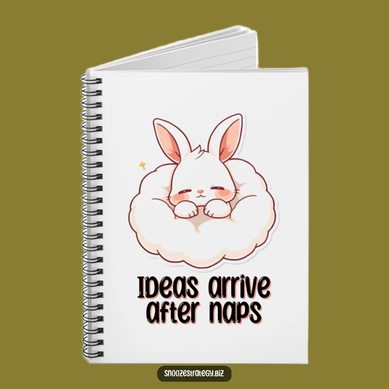 Funny Rabbit Sleepy Thoughts Notebook: Capture Ideas with Hilarious Charm Gift