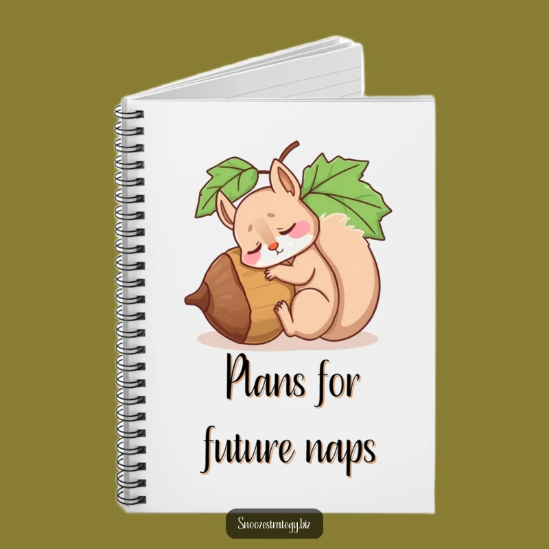 Funny Squirrel Sleepy Notes Notebook: Capture Ideas with Hilarious Charm Gift